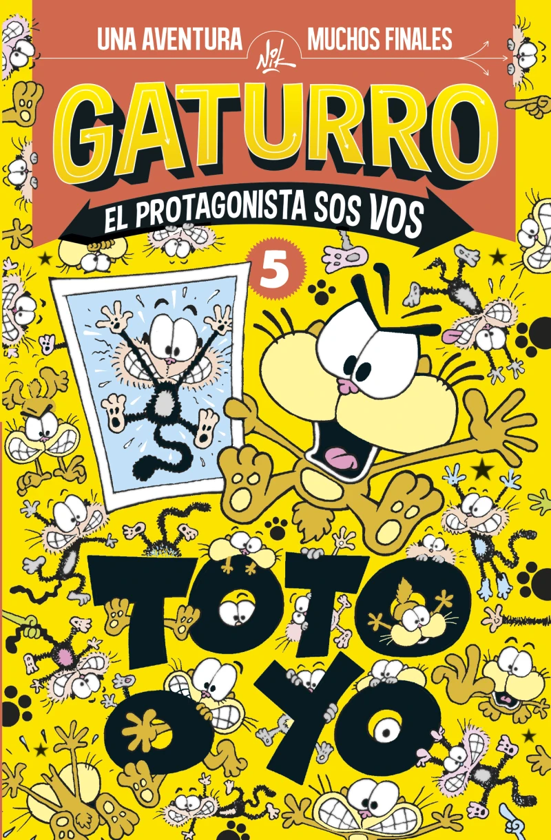 Portada: Toto o yo (Gaturro. El protagonista sos vos 5)