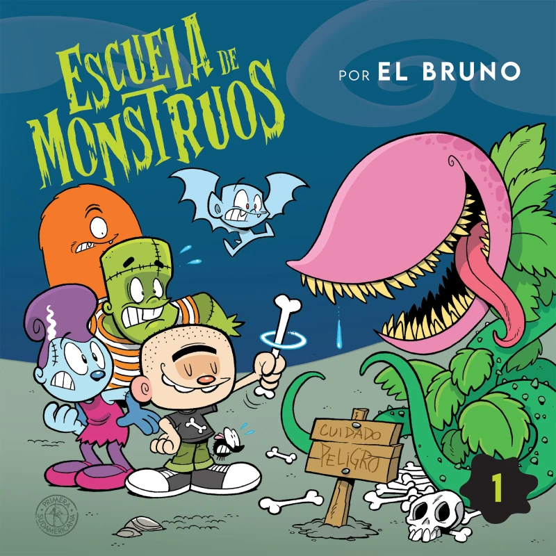 Portada: Escuela de monstruos 1