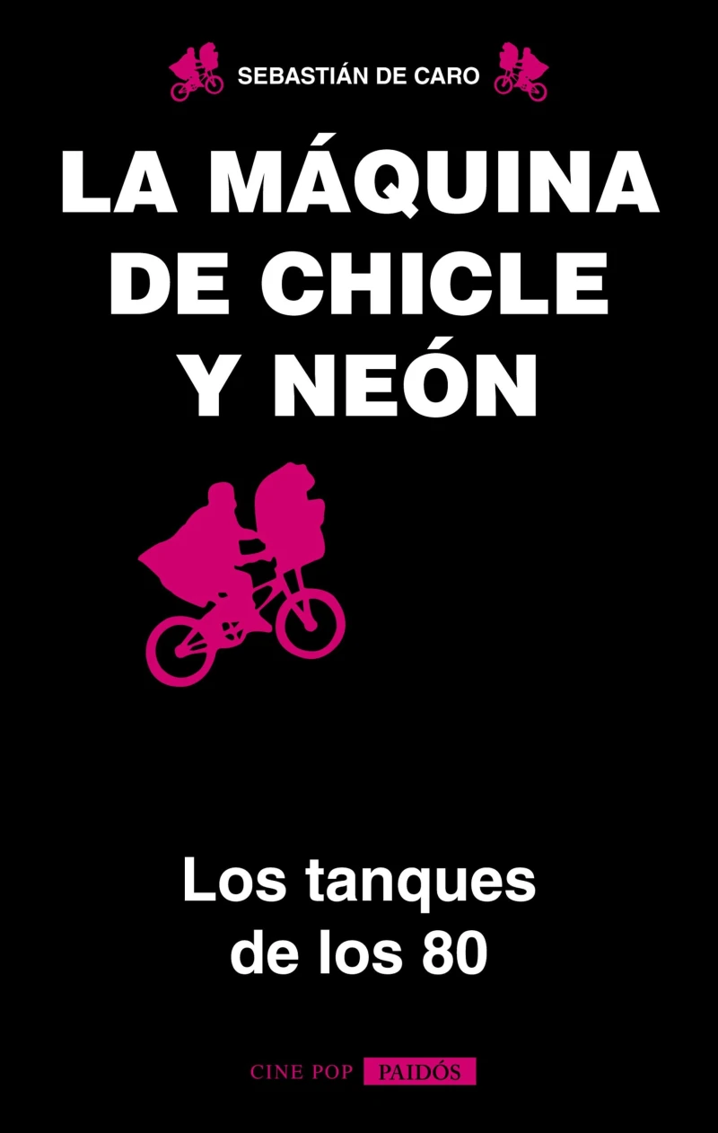 Portada: La máquina de chicle y neon