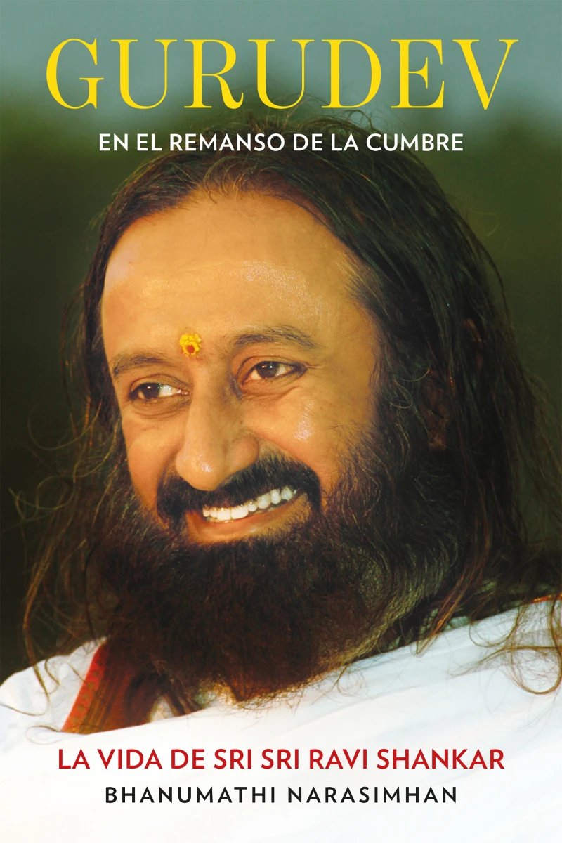 Portada: Gurudev en el remanso de la cumbre