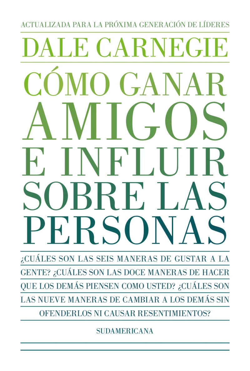 Portada: Cómo ganar amigos e influir sobre las personas