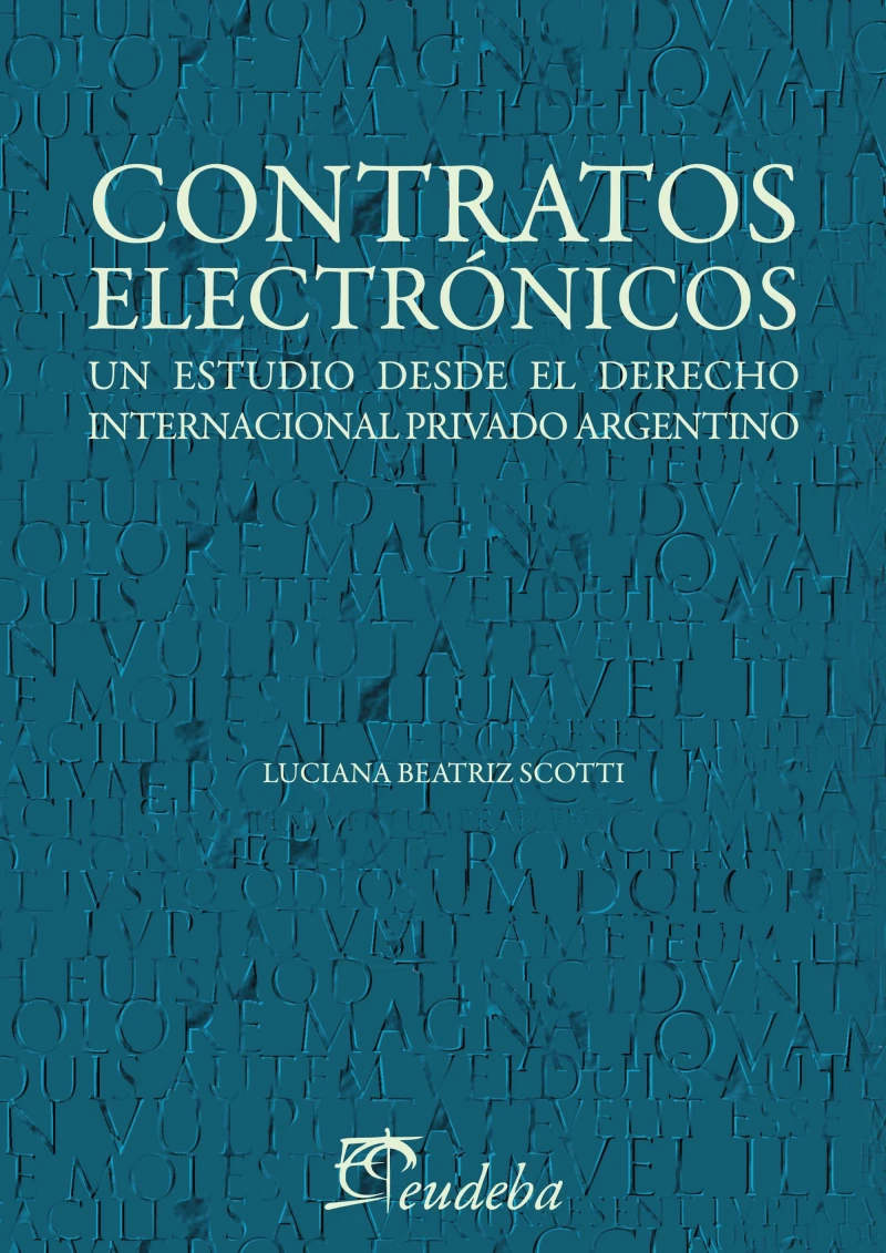 Portada: Contratos electrónicos