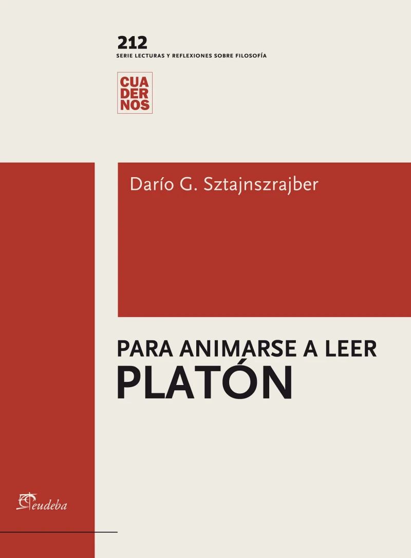 Portada: Para animarse a leer Platón