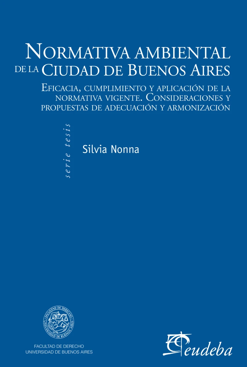 Portada: Normativa ambiental de la Ciudad de Buenos Aires