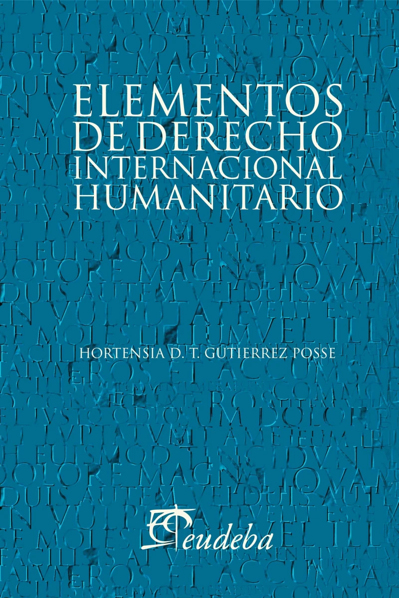 Portada: Elementos de Derecho Internacional Humanitario
