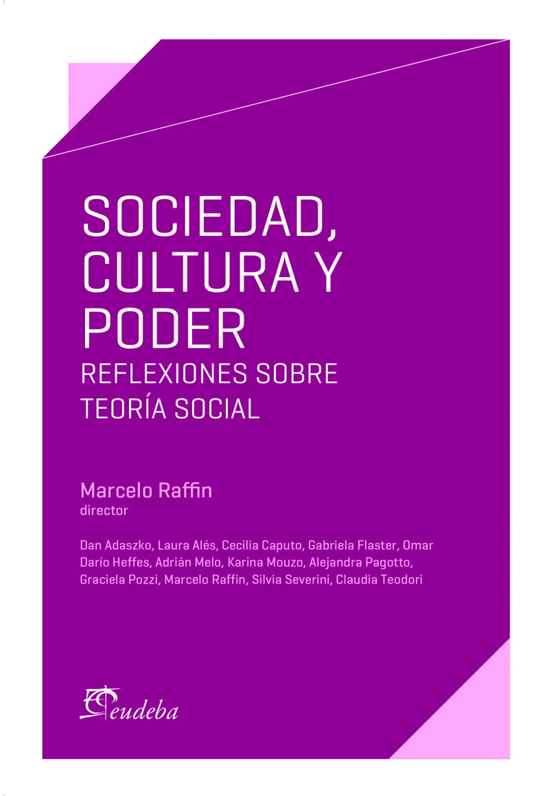 Portada: Sociedad, cultura y poder