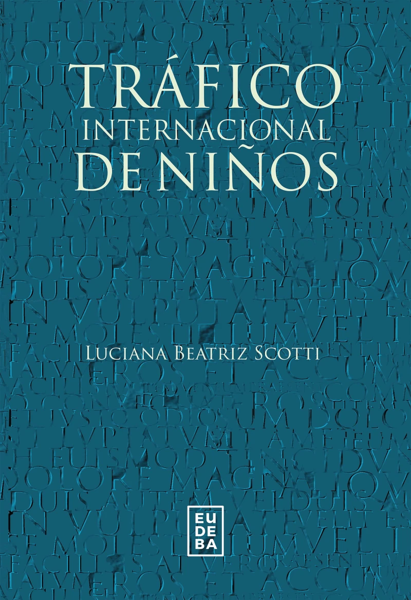 Portada: Tráfico internacional de niños