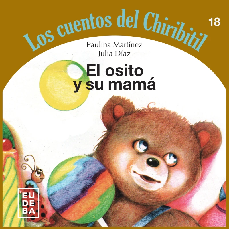 Portada: El osito y su mamá