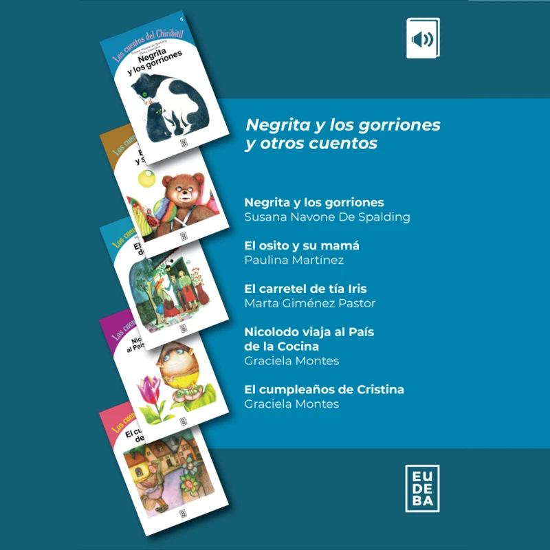 Portada: Negrita y los gorriones y otros cuentos