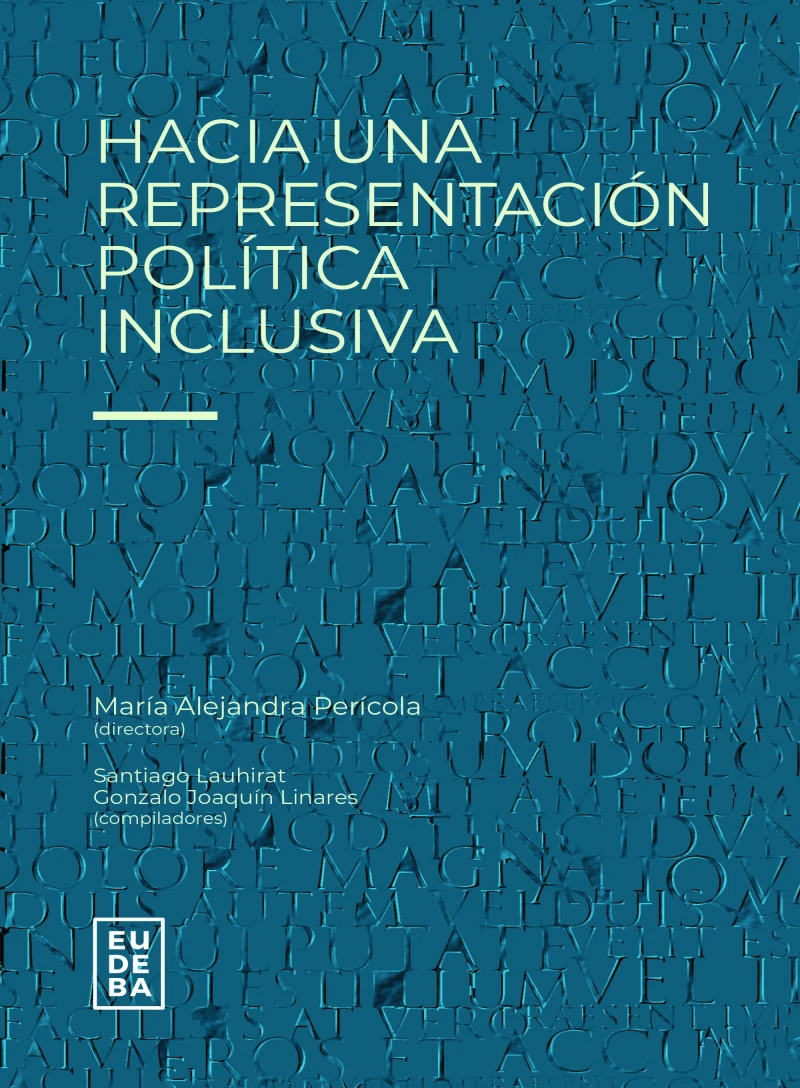 Portada: Hacia una representación política inclusiva