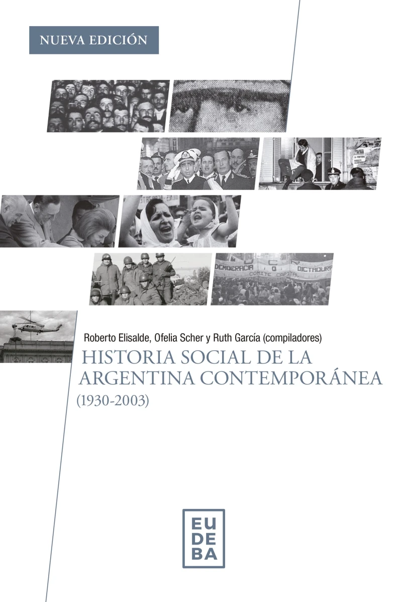 Portada: Historia social de la Argentina contemporánea (1930-2003)