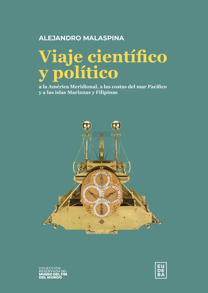Portada: Viaje científico y político a la América Meridional, a las costas del mar Pacífico y a las islas Marianas y Filipinas