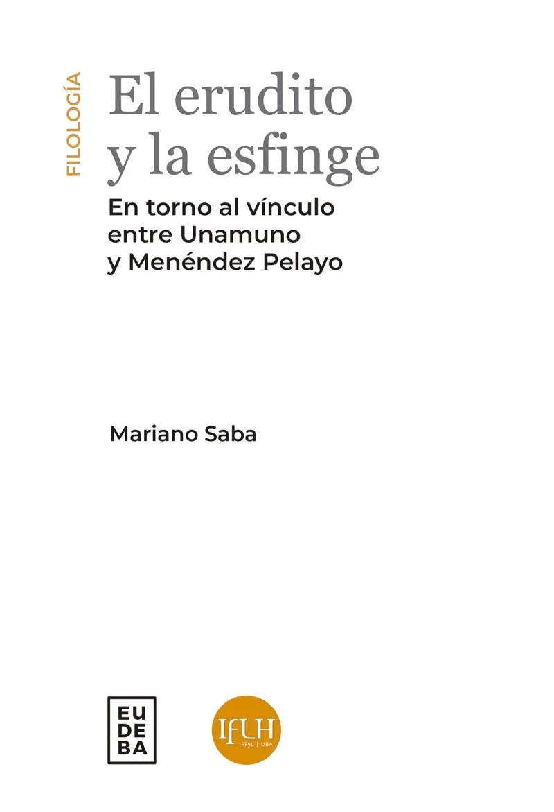 Portada: El erudito y la esfinge