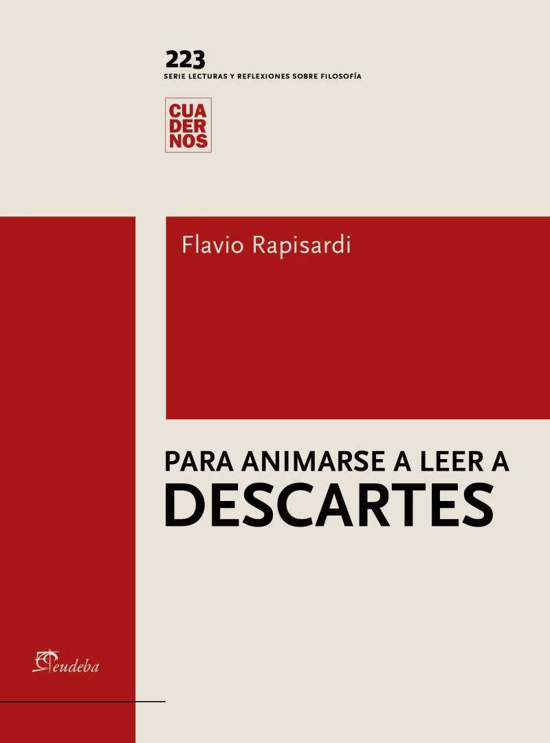 Portada: Para animarse a leer a Descartes
