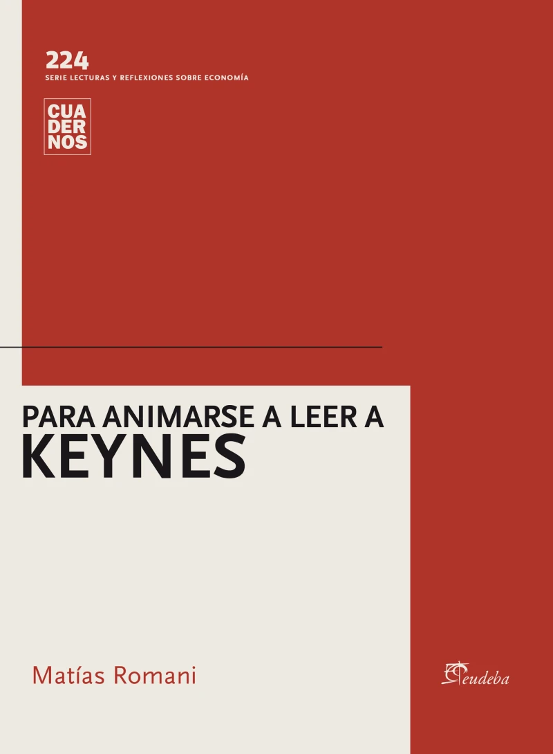 Portada: Para animarse a leer a Keynes