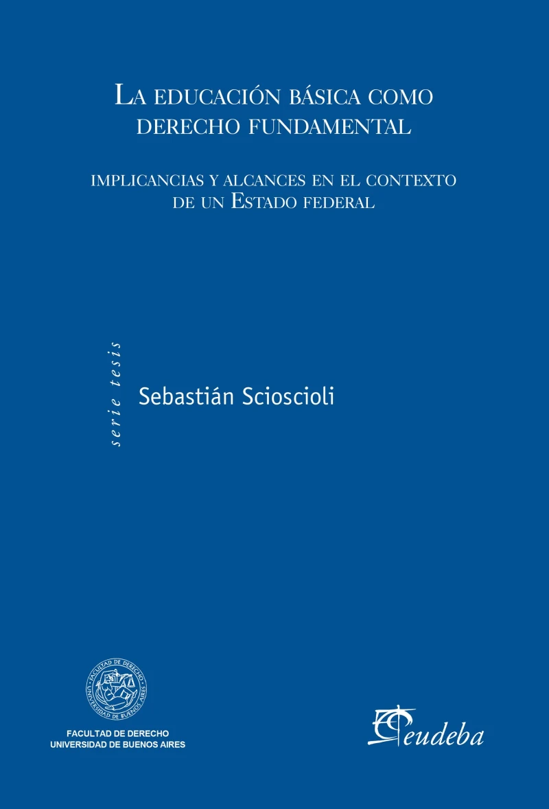 Portada: La educación básica como derecho fundamental