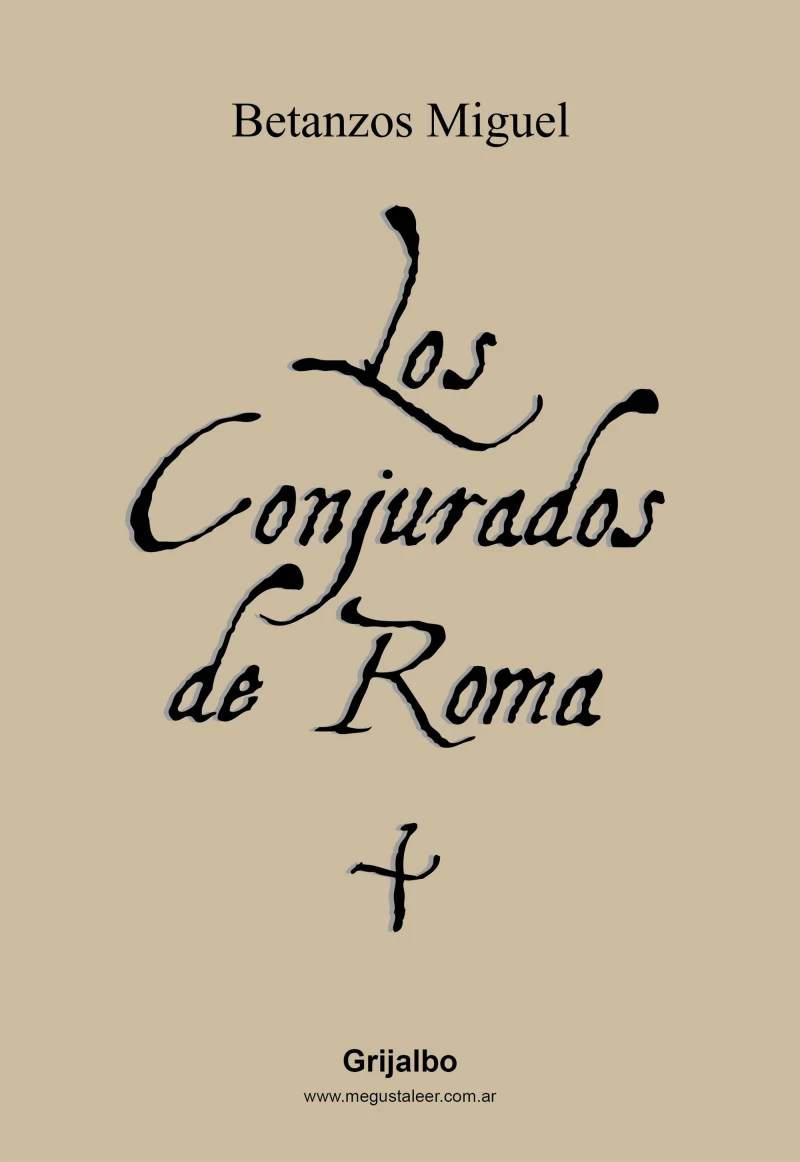 Portada: Los conjurados de Roma