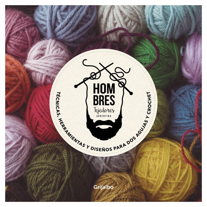 Portada: Técnicas, herramientas y diseños para dos agujas y crochet
