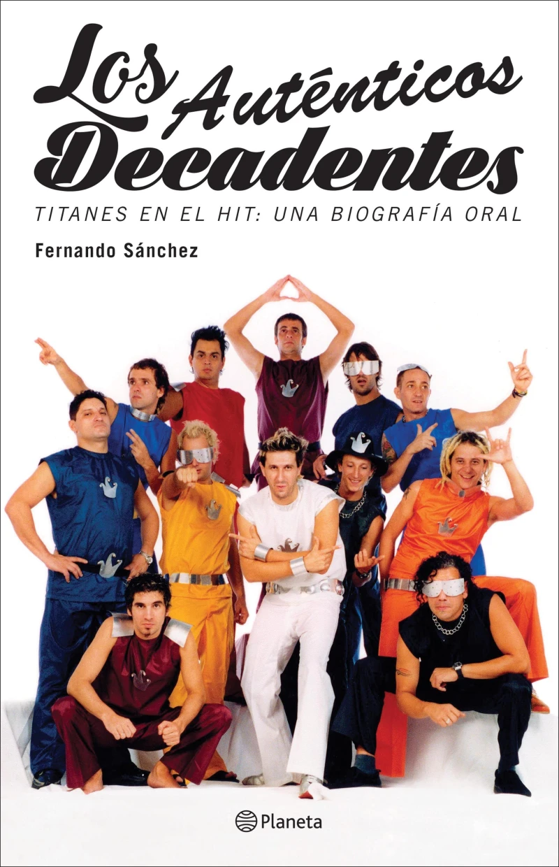 Portada: Los auténticos decadentes