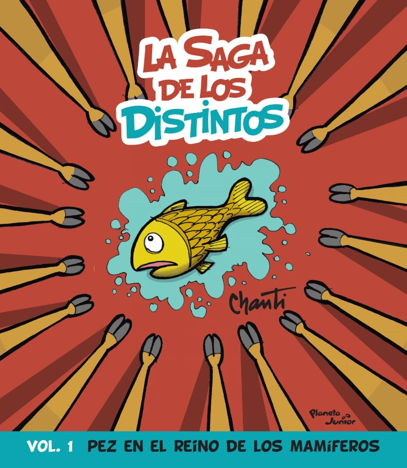 Portada: La saga de los distintos