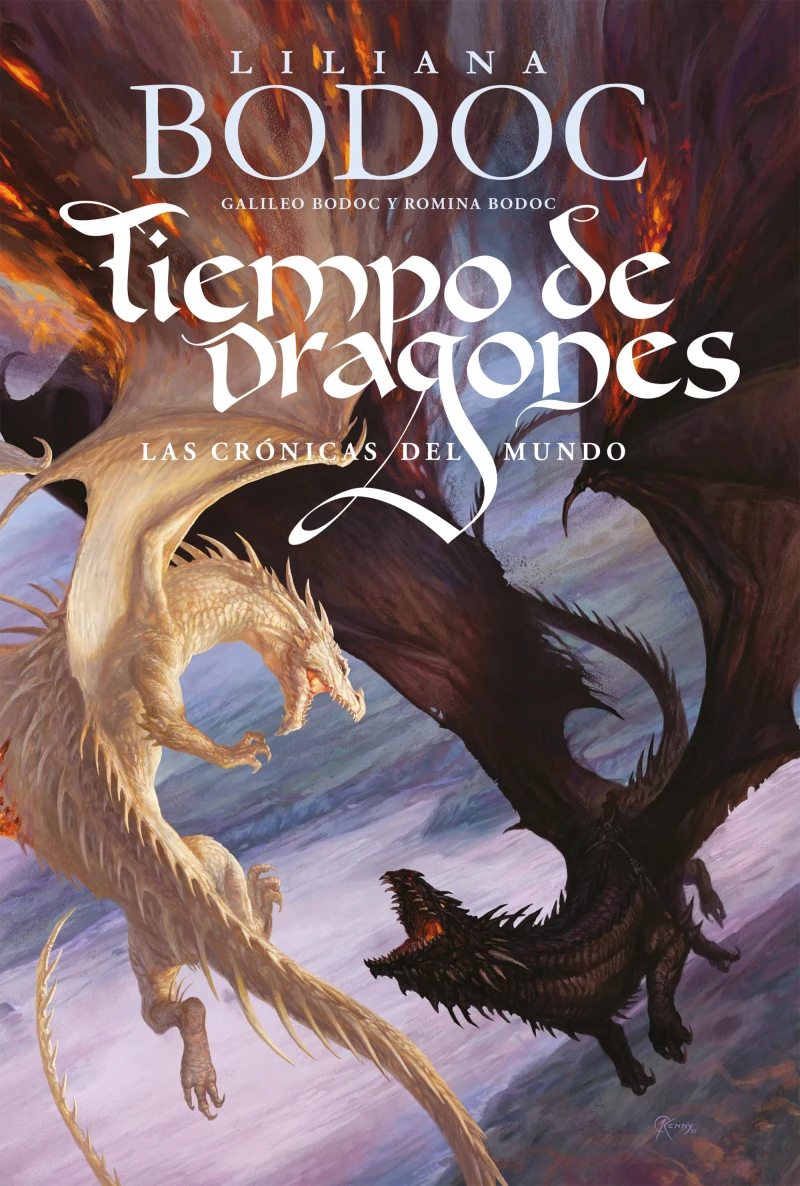 Portada: Tiempo de dragones. Las crónicas del mundo