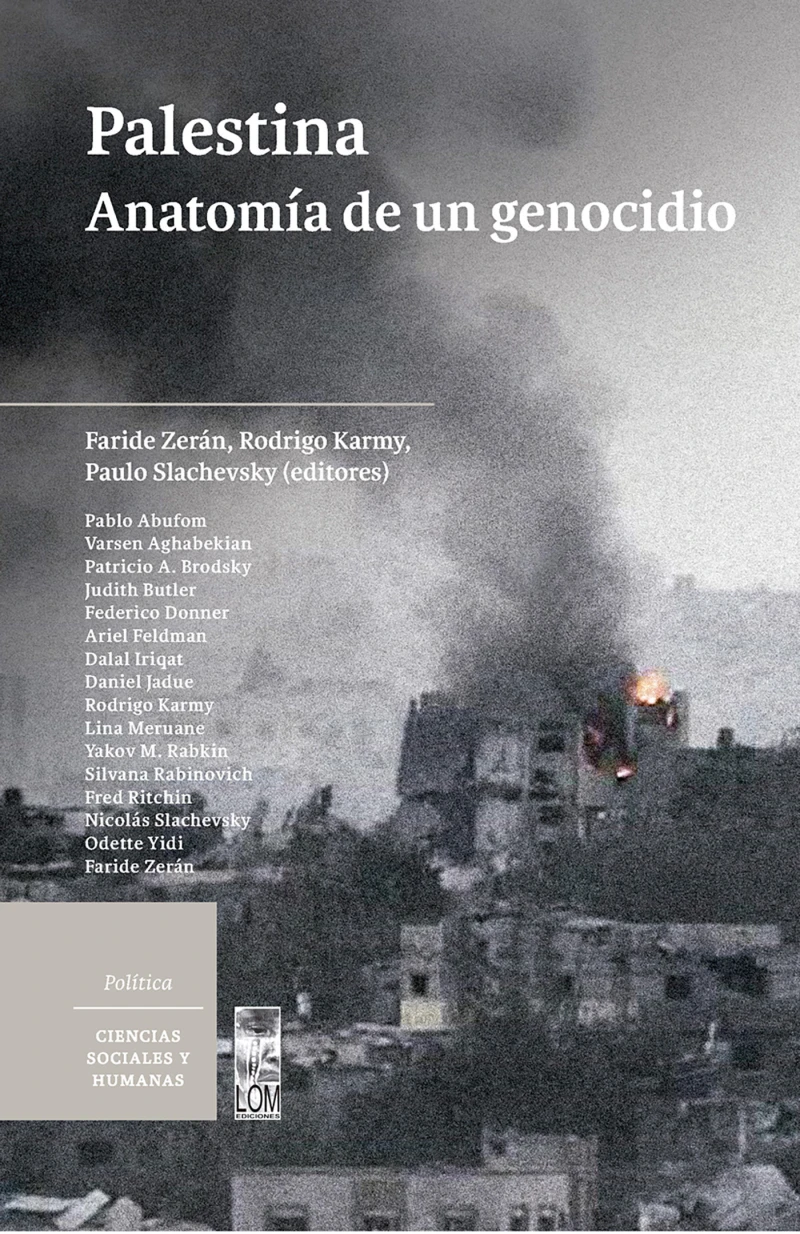 Portada: Palestina anatomía de un genocidio