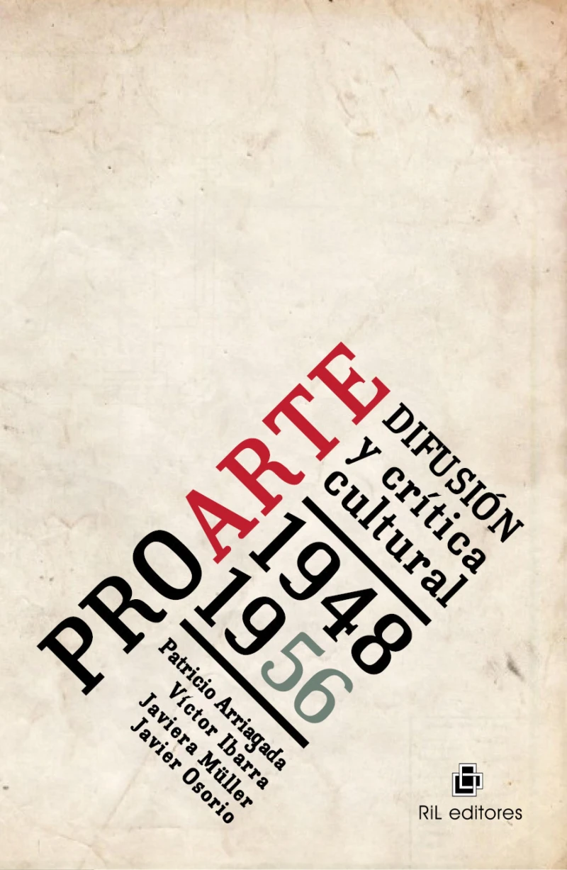 Portada: Pro Arte: difusión y crítica cultural 1948-1956