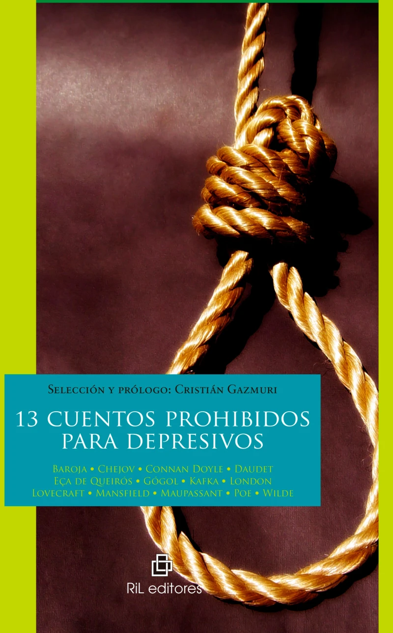 Portada: 13 cuentos prohibidos para depresivos