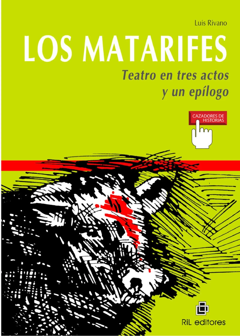 Portada: Los matarifes (Teatro en tres actos y un epílogo)