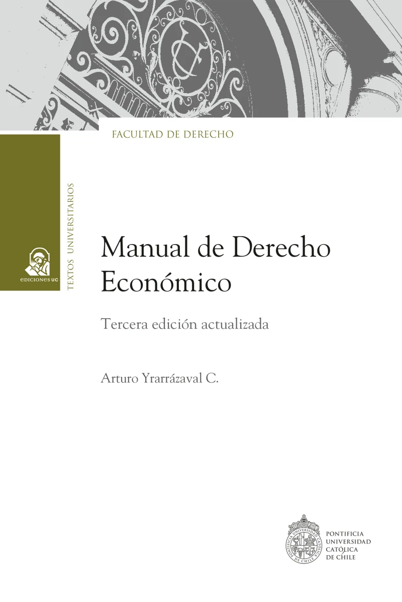 Portada: Manual de derecho económico