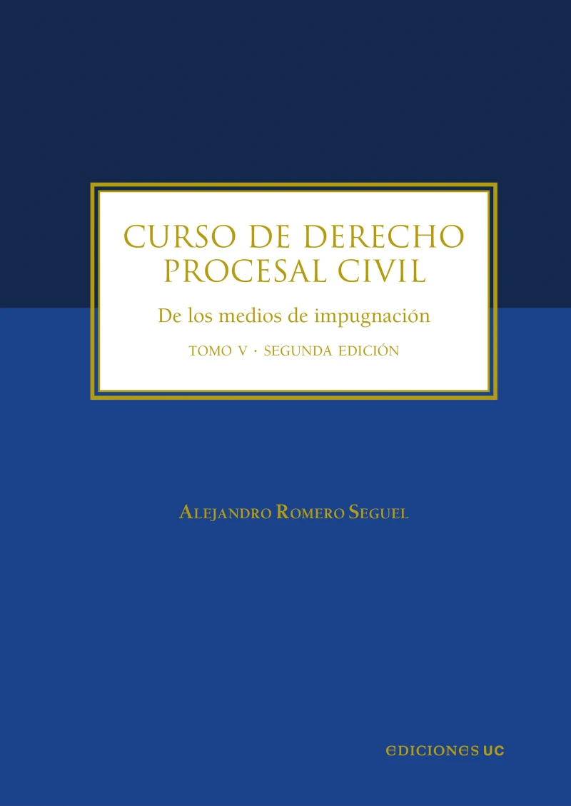 Portada: Curso de derecho procesal civil