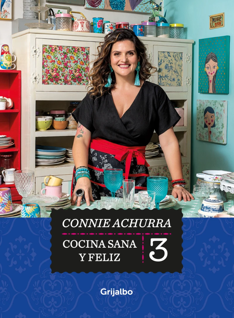 Portada: Cocina sana y feliz 3