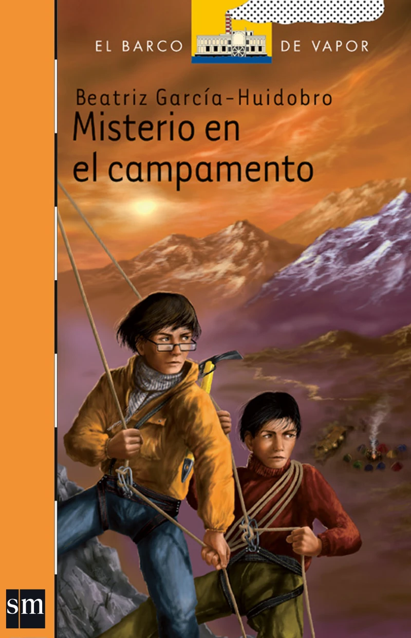 Portada: Misterio en el campamento