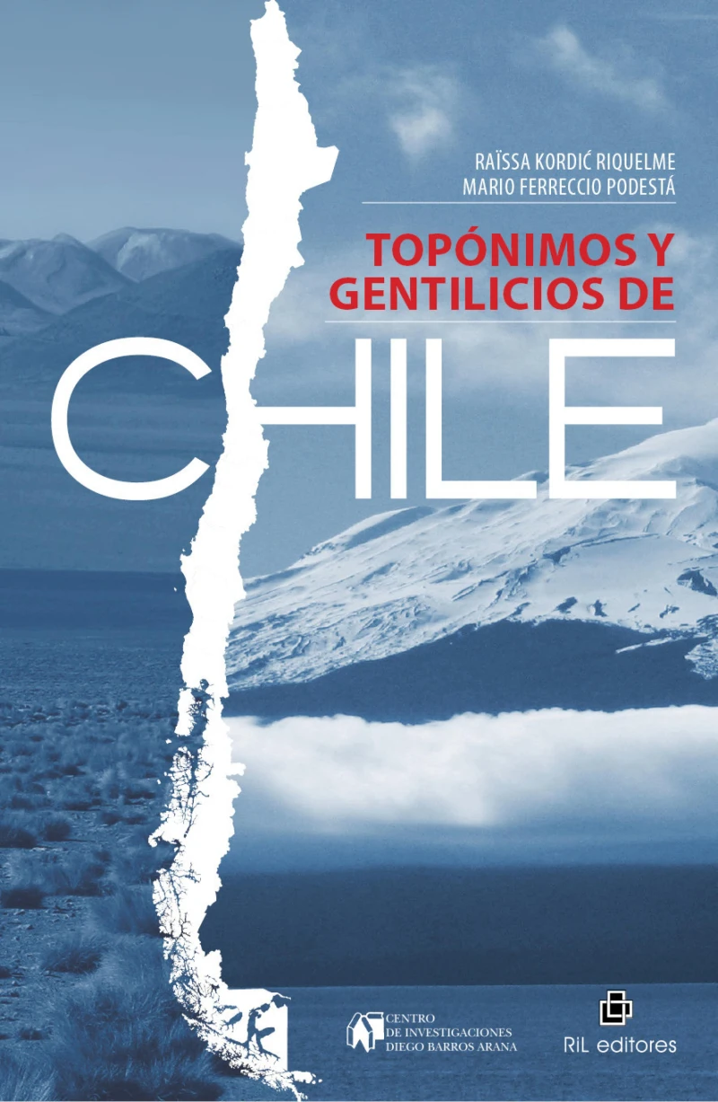 Portada: Topónimos y gentilicios de Chile
