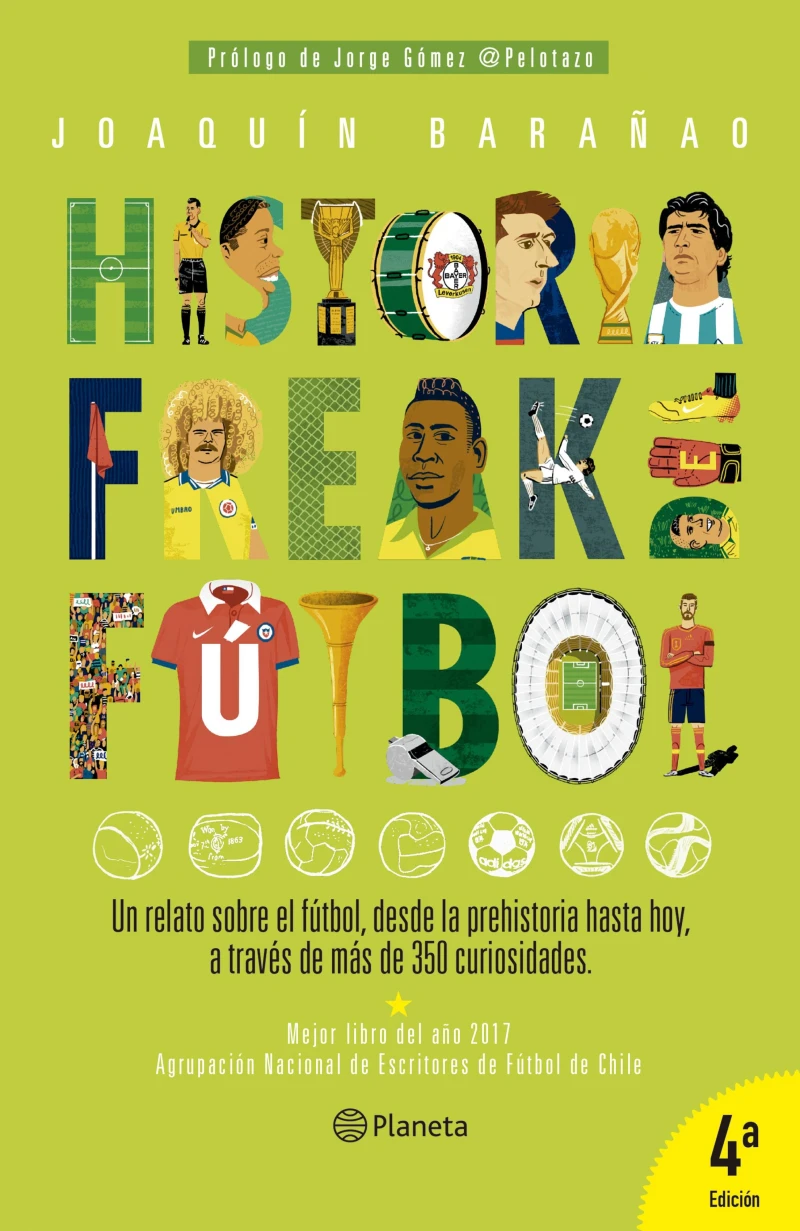 Portada: Historia freak del fútbol