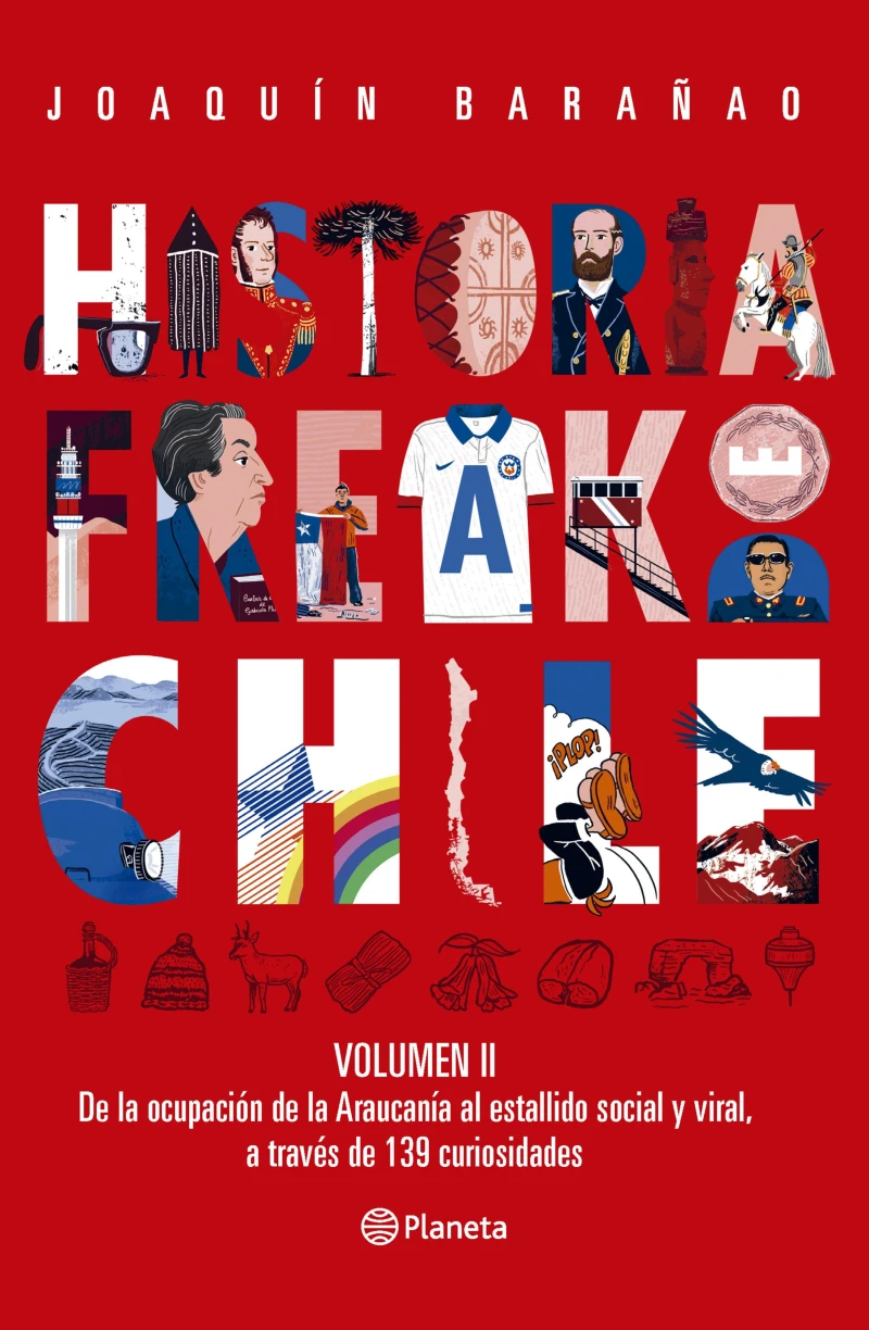 Portada: Historia Freak de Chile Vol 2