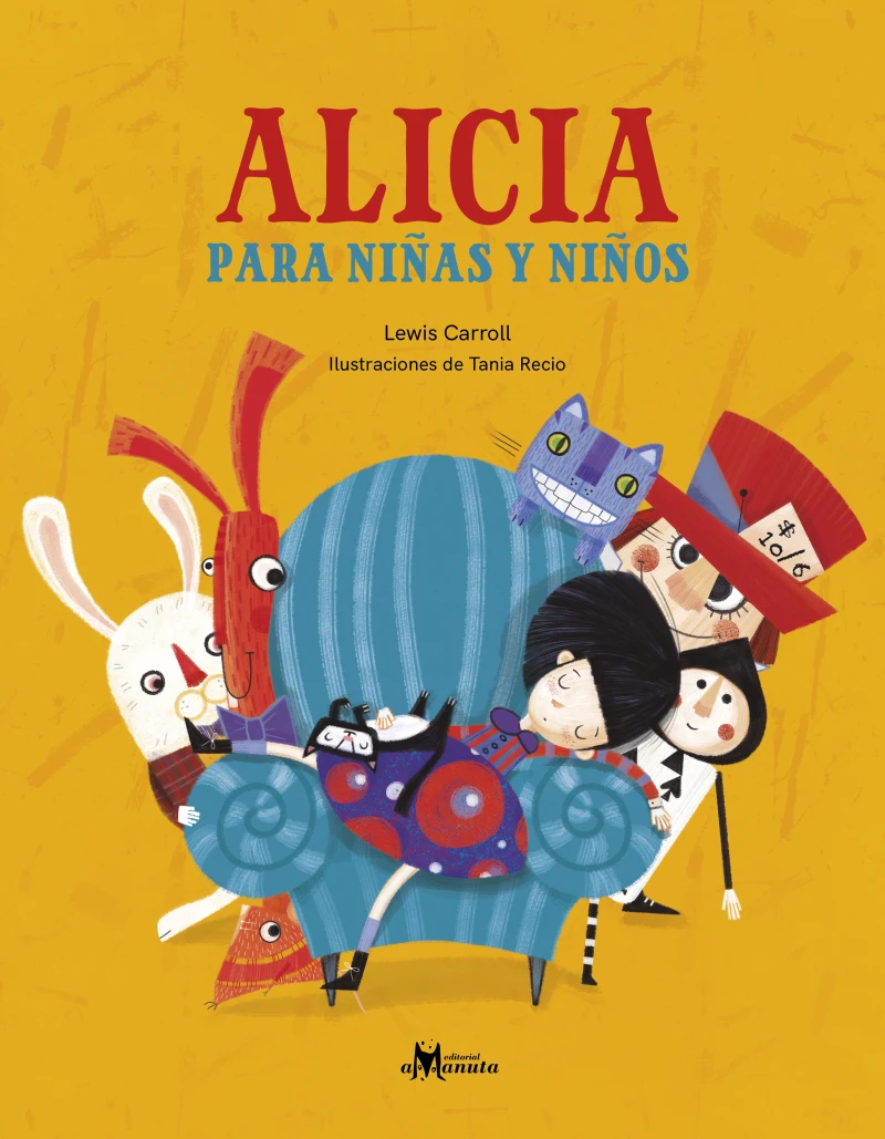 Portada: Alicia para niñas y niños