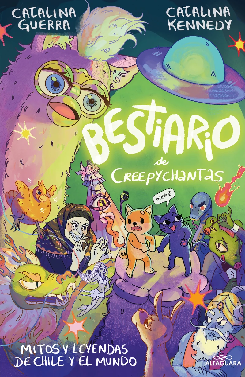 Portada: Bestiario de Creepychantas