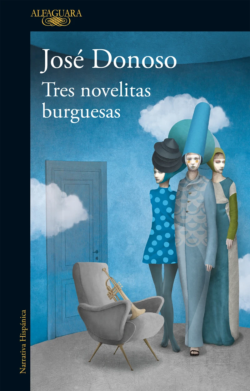Portada: Tres novelitas burguesas