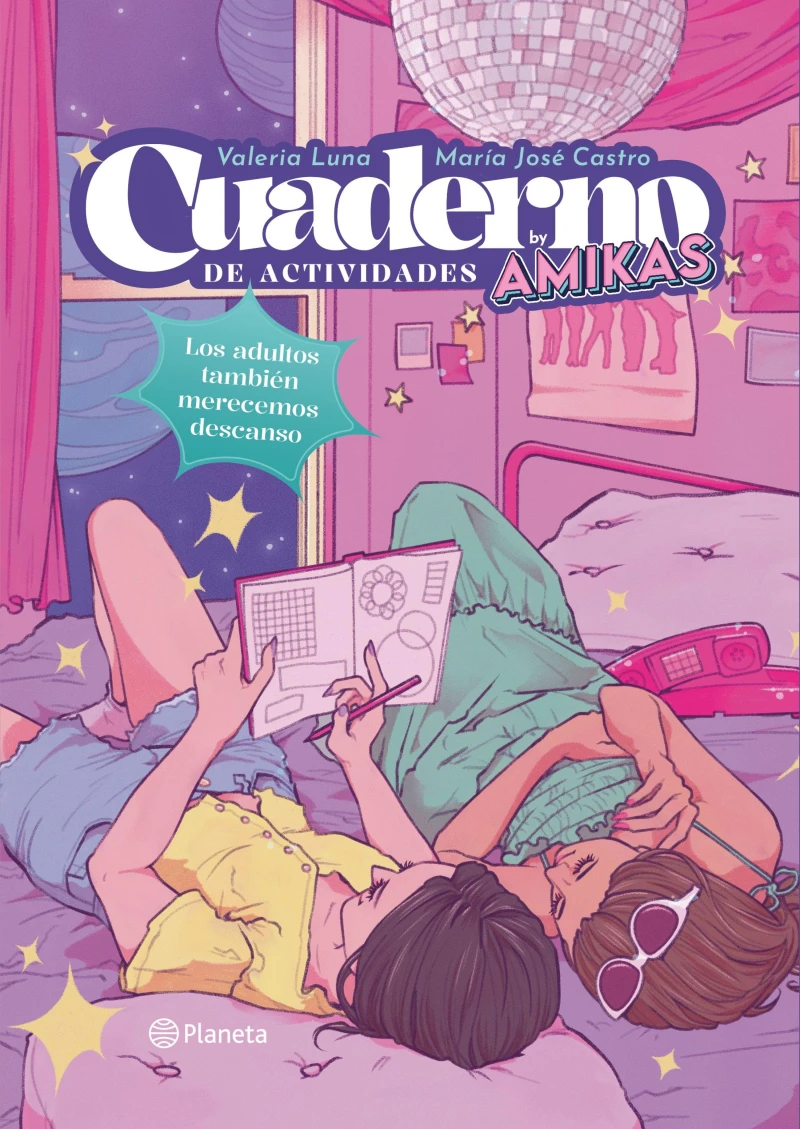 Portada: Cuaderno de actividades by Amikas