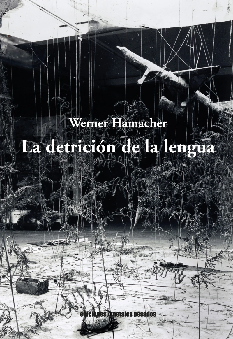 Portada: La detrición de la lengua
