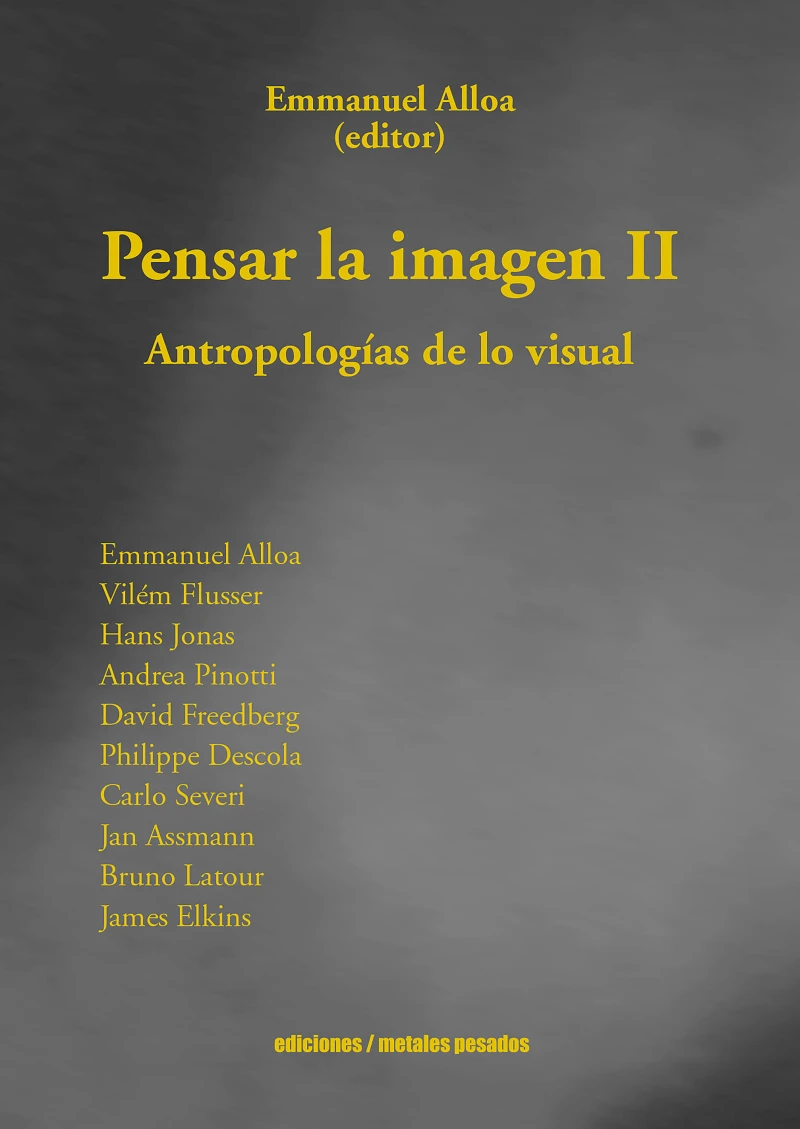 Portada: Pensar la imagen II