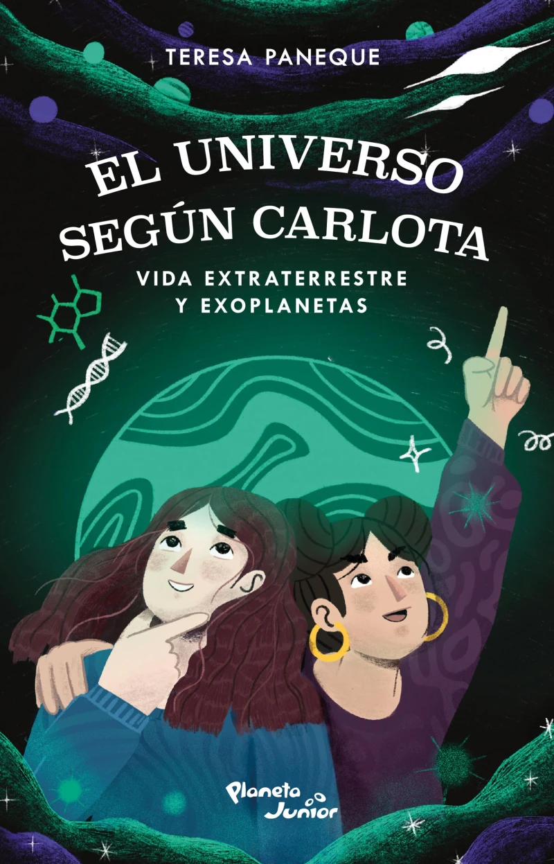 Portada: El universo según Carlota 3. Vida extraterrestre y exoplanetas
