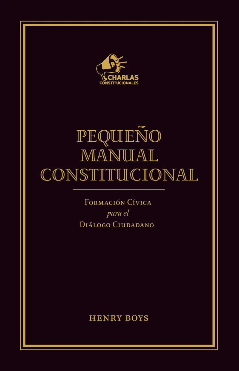 Portada: Pequeño Manual Constitucional
