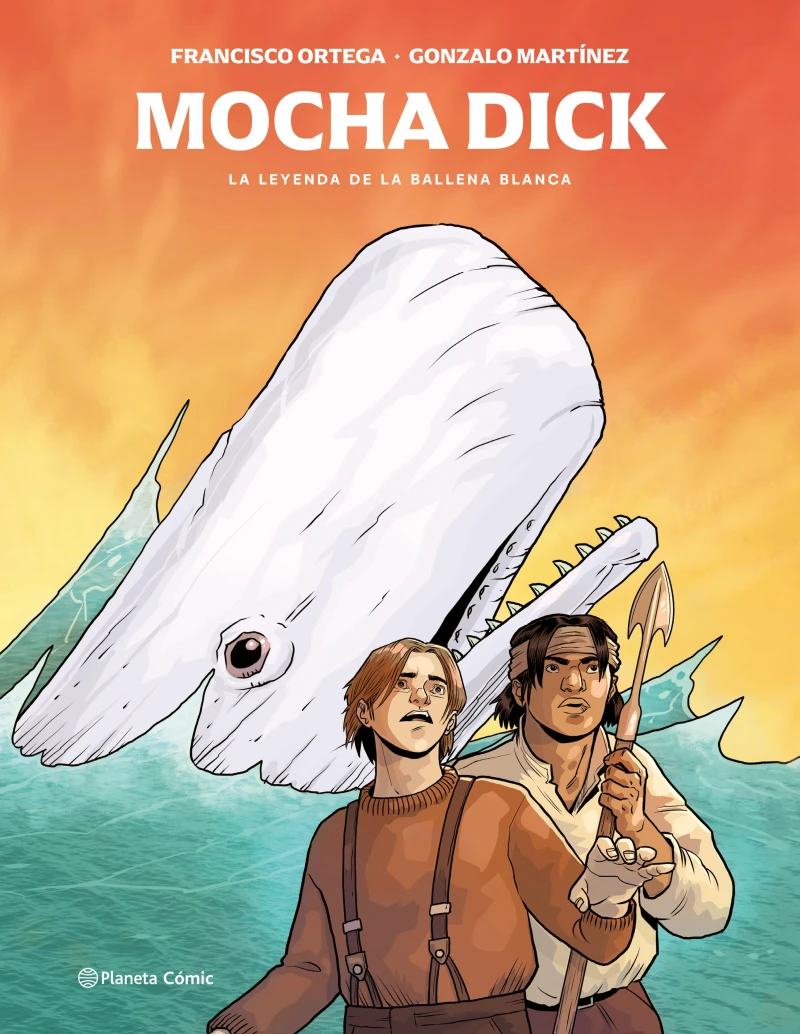 Portada: Mocha Dick: La leyenda de la ballena blanca