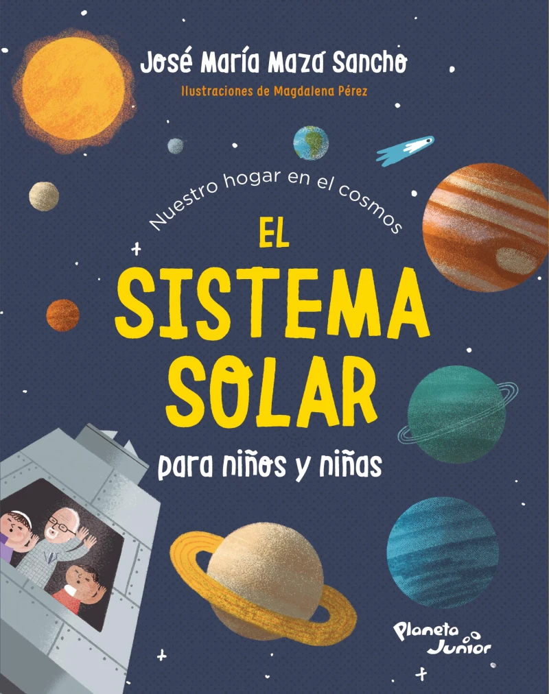 Portada: El Sistema Solar para niños y niñas