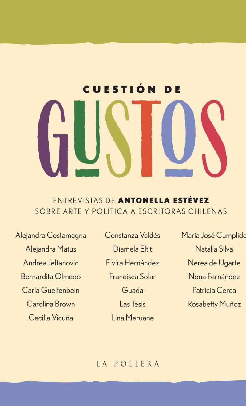 Portada: Cuestión de gustos