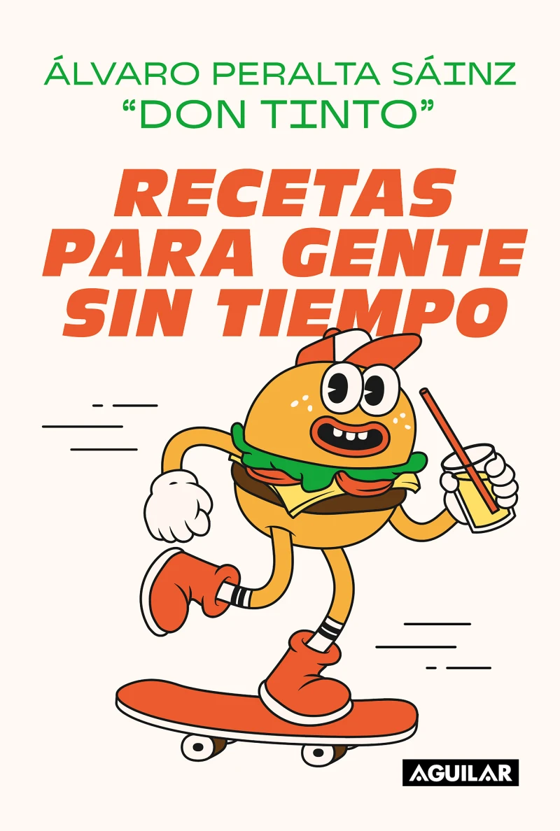 Portada: Recetas para gente sin tiempo