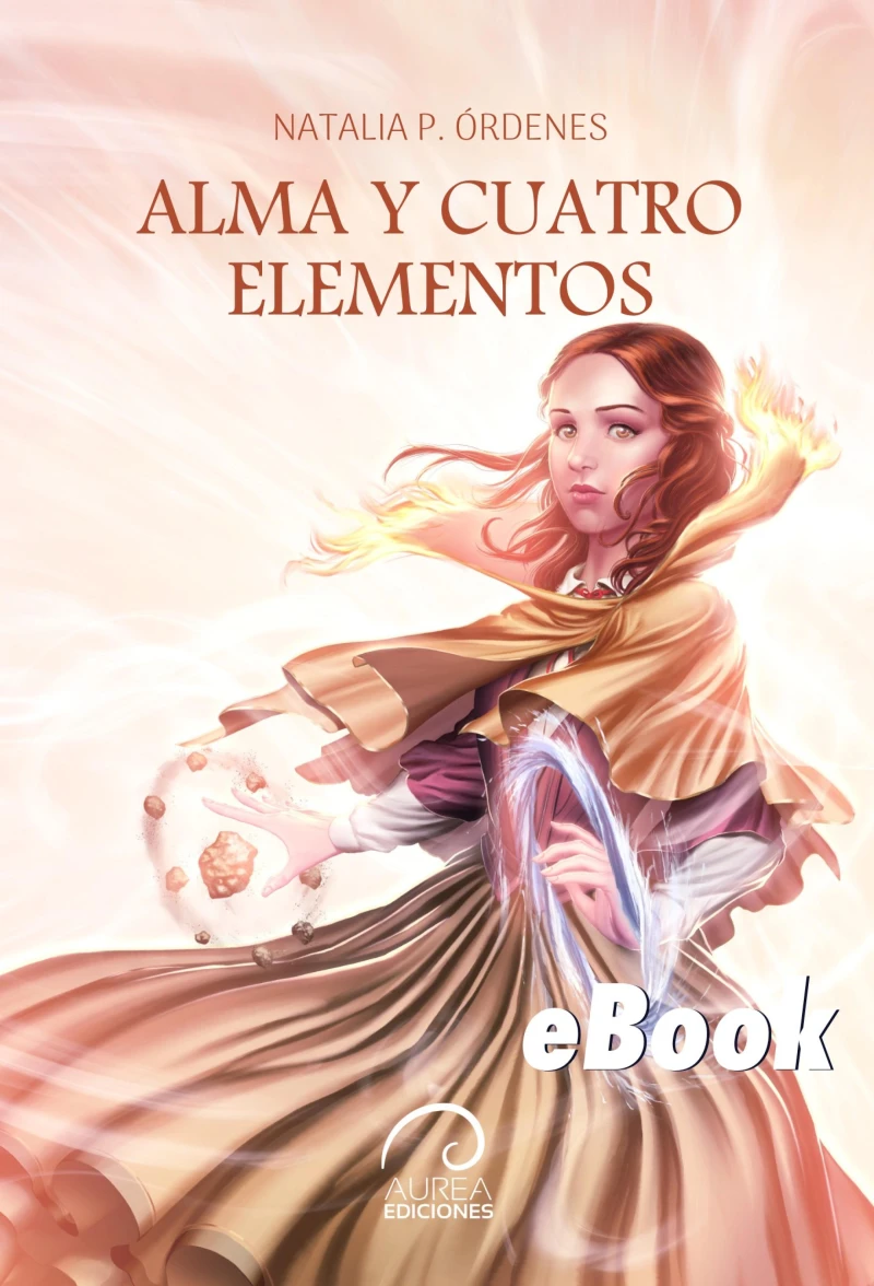 Portada: Alma y cuatro elementos