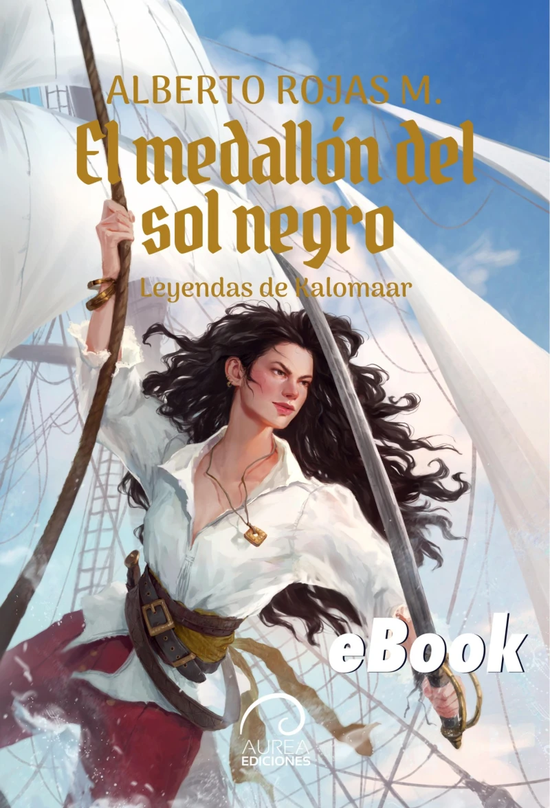 Portada: Leyendas de Kalomaar: El Medallón del Sol Negro